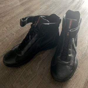 Prada black boots mens size 9.5 Prada, 10.5 US